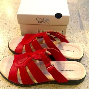 Croft & Barrow BNIB comfy Dwelling Sandals